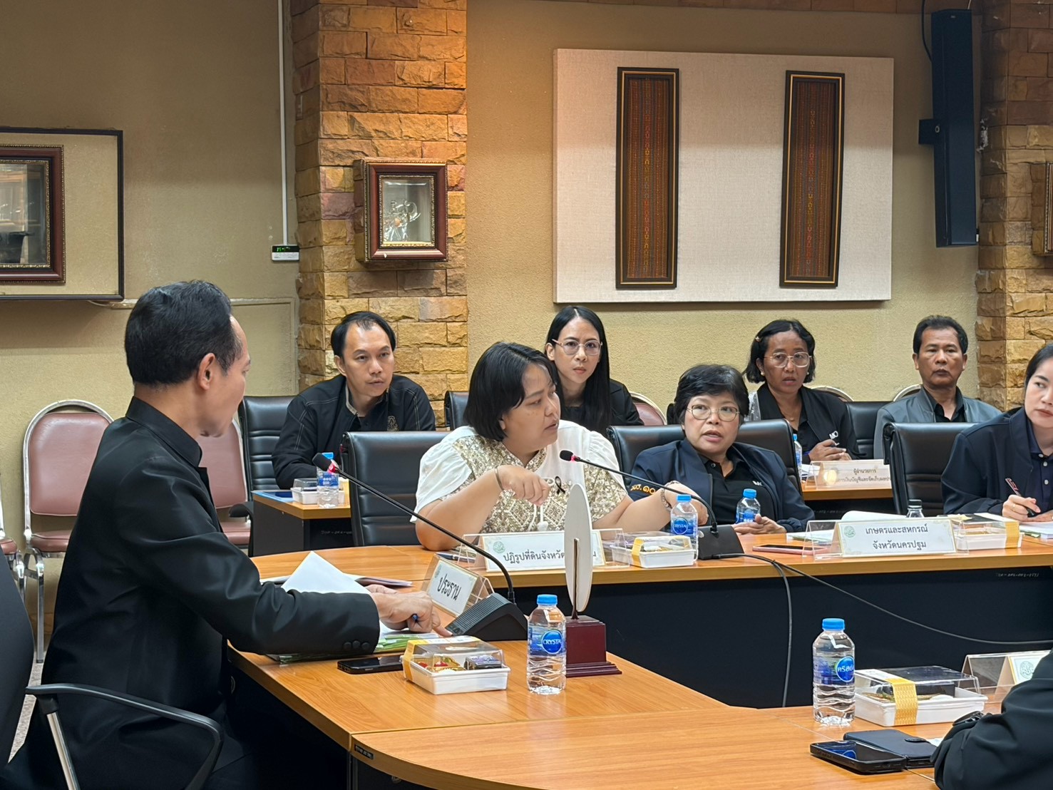 title - สำนักงานการปฏิรูปที่ดินจังหวัดนครปฐม จัดประชุมคณะกรรมการปฏิรูปที่ดินจังหวัดนครปฐม ครั้งที่ 1/2569